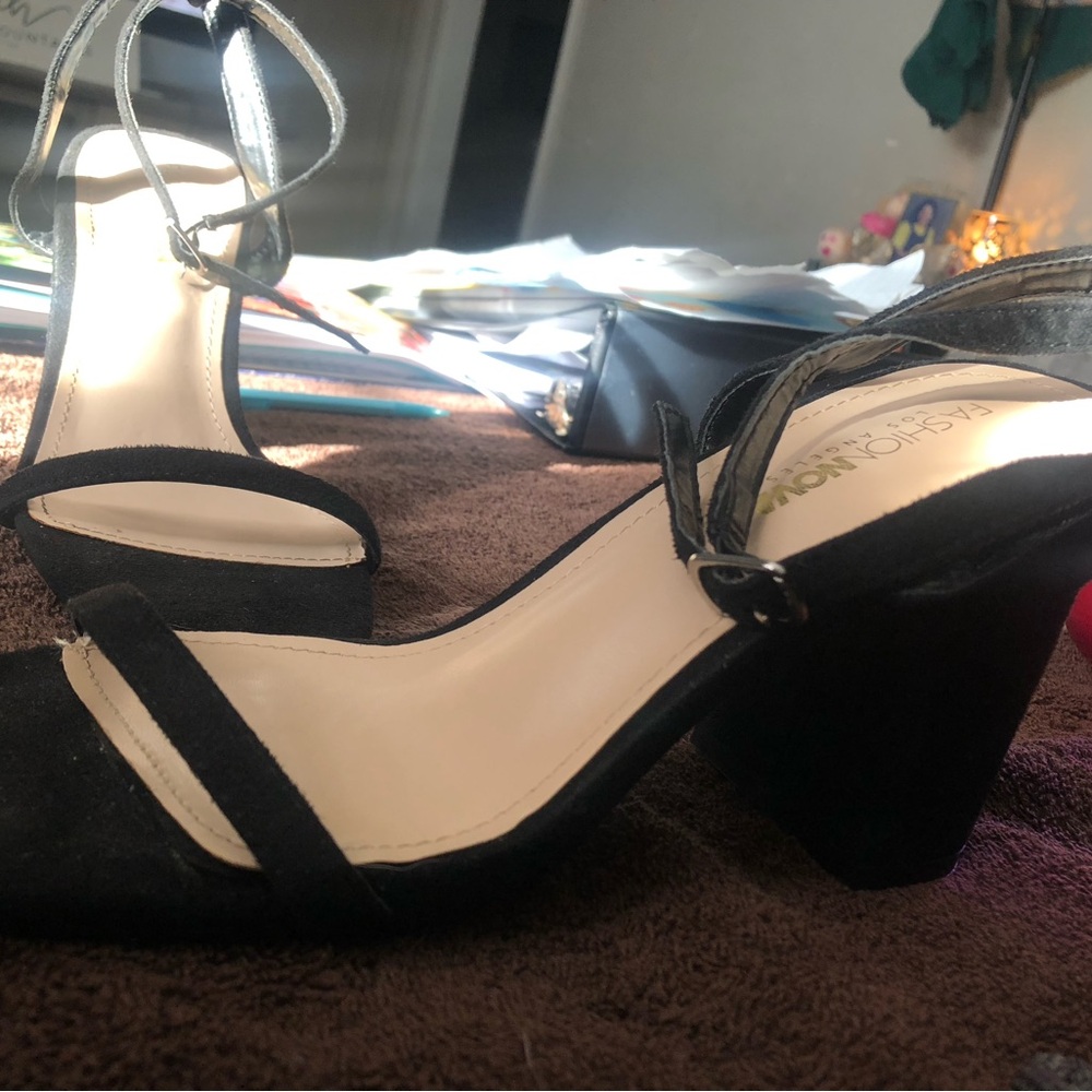 Fashion Nova Black Women's Heels